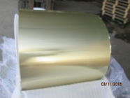 la aleación 8011, epóxido del oro del genio H22 cubrió la hoja de aluminio del aire acondicionado para la acción de la aleta en bobina del cambiador de calor