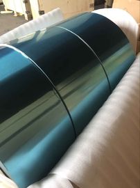 0.115MM Aluminum Foil Coating Blue / Gloden , Alloy 8011 , 1100 , 1030B Aluminium Foil Roll