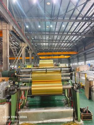 Las aletas de aluminio recubiertas de epoxi dorado