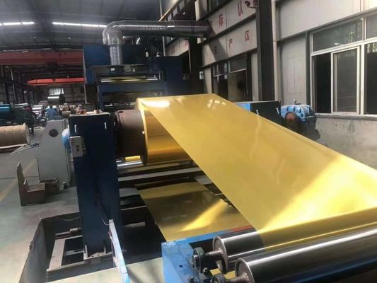 Las aletas de aluminio hidrofílico dorado aleación 8011 Temper H22